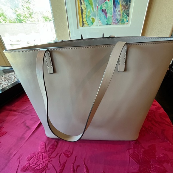 Kate Spade Gray Tote with Owl Accent